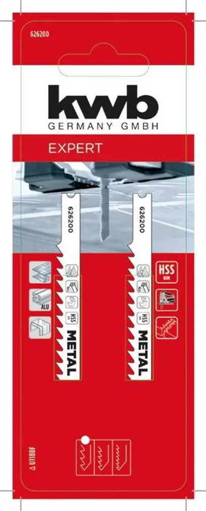 TIKKSAELEHT KWB, METALL, KESKMINE 2TK