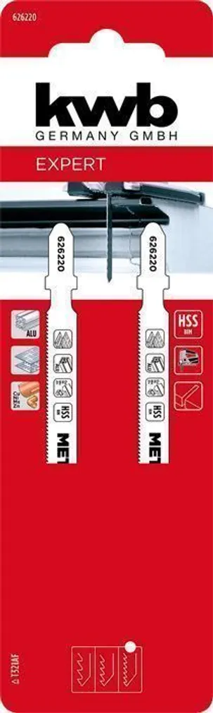 TIKKSAELEHT KWB 132 METALL SPE. F 2TK