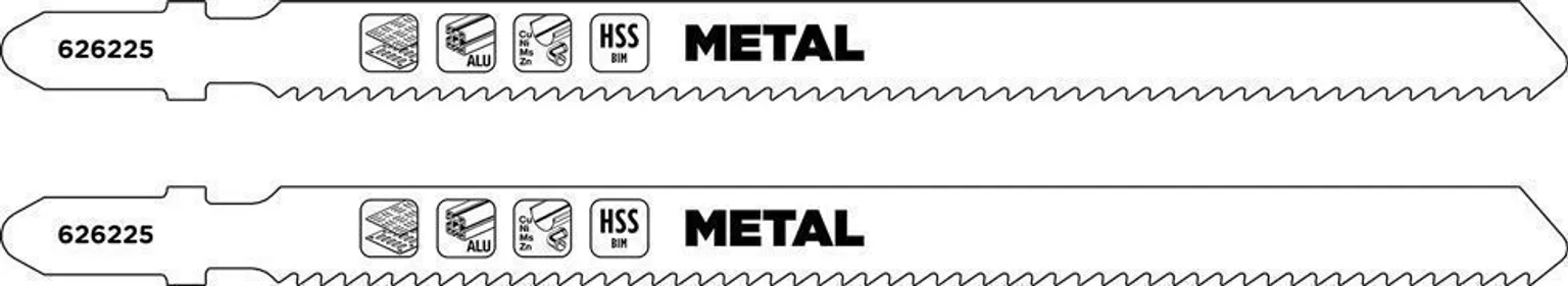 TIKKSAELEHT KWB 132 METALL SPE. M 2TK