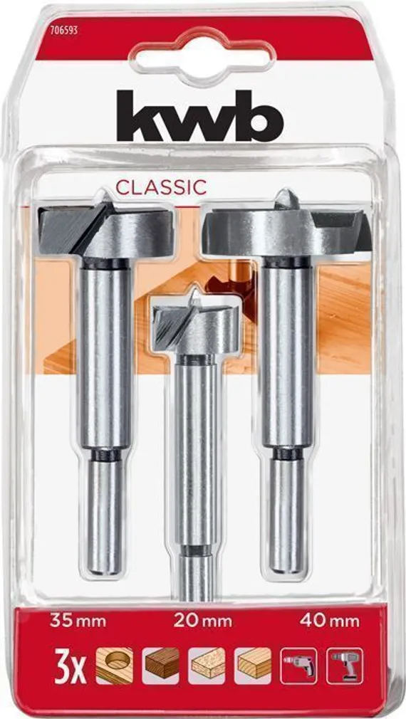 PUIDUPUUR KWB FORSTNER KOMPLEKT 3-OSALINE