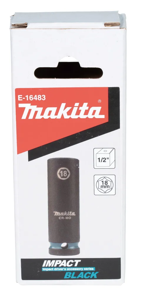 LÖÖKPADRUN MAKITA 18X81,5MM 1/2" IMPACT BLACK