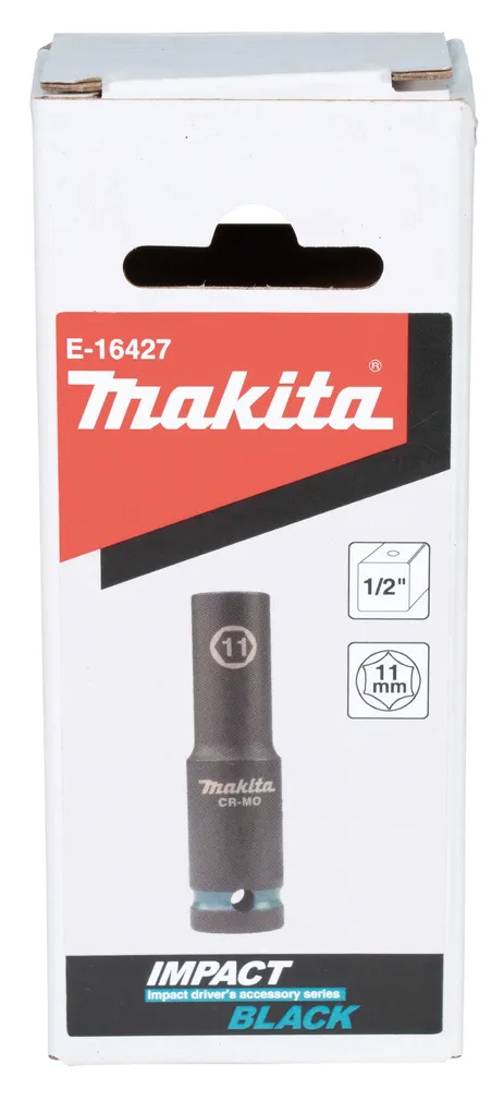 LÖÖKPADRUN MAKITA 11X81,5MM 1/2" IMPACT BLACK