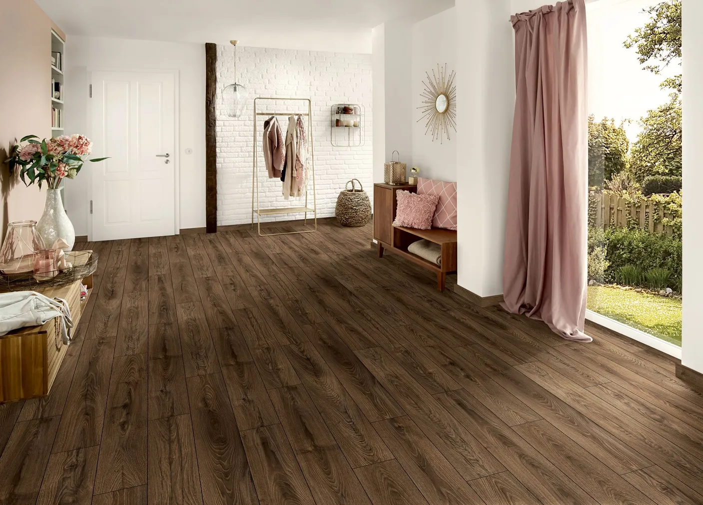 LAMINAATPARKETT 10MM ATLANTIC TAMM ESPRESSO 1-L 1,76M² PAKIS