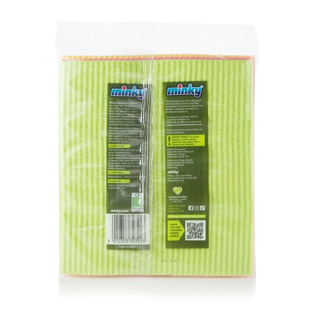 PUHASTUSLAPID MINKY ECO 4TK