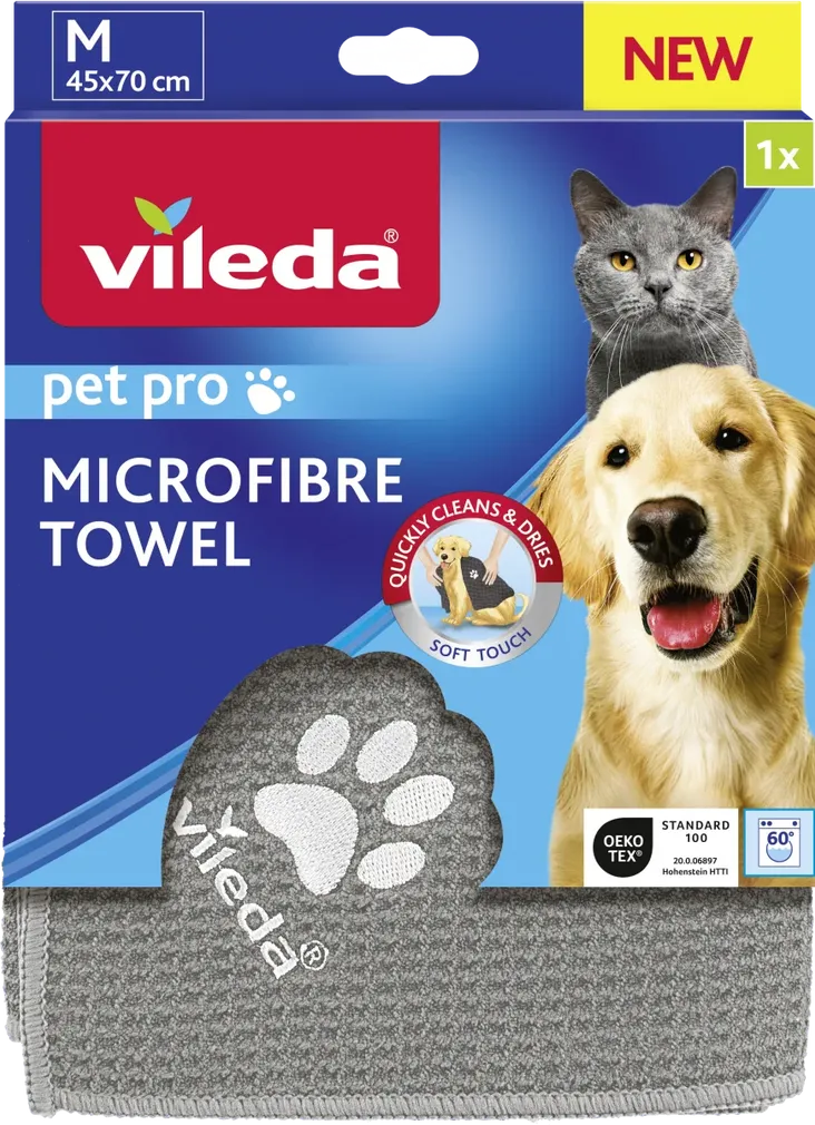 KUIVATUSRÄTIK LEMMIKLOOMALE VILEDA M PET PRO