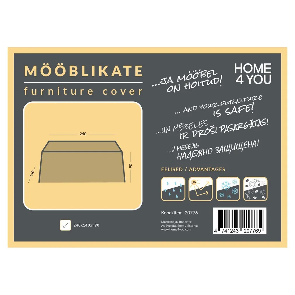 MÖÖBLIKATE 240X140X90CM