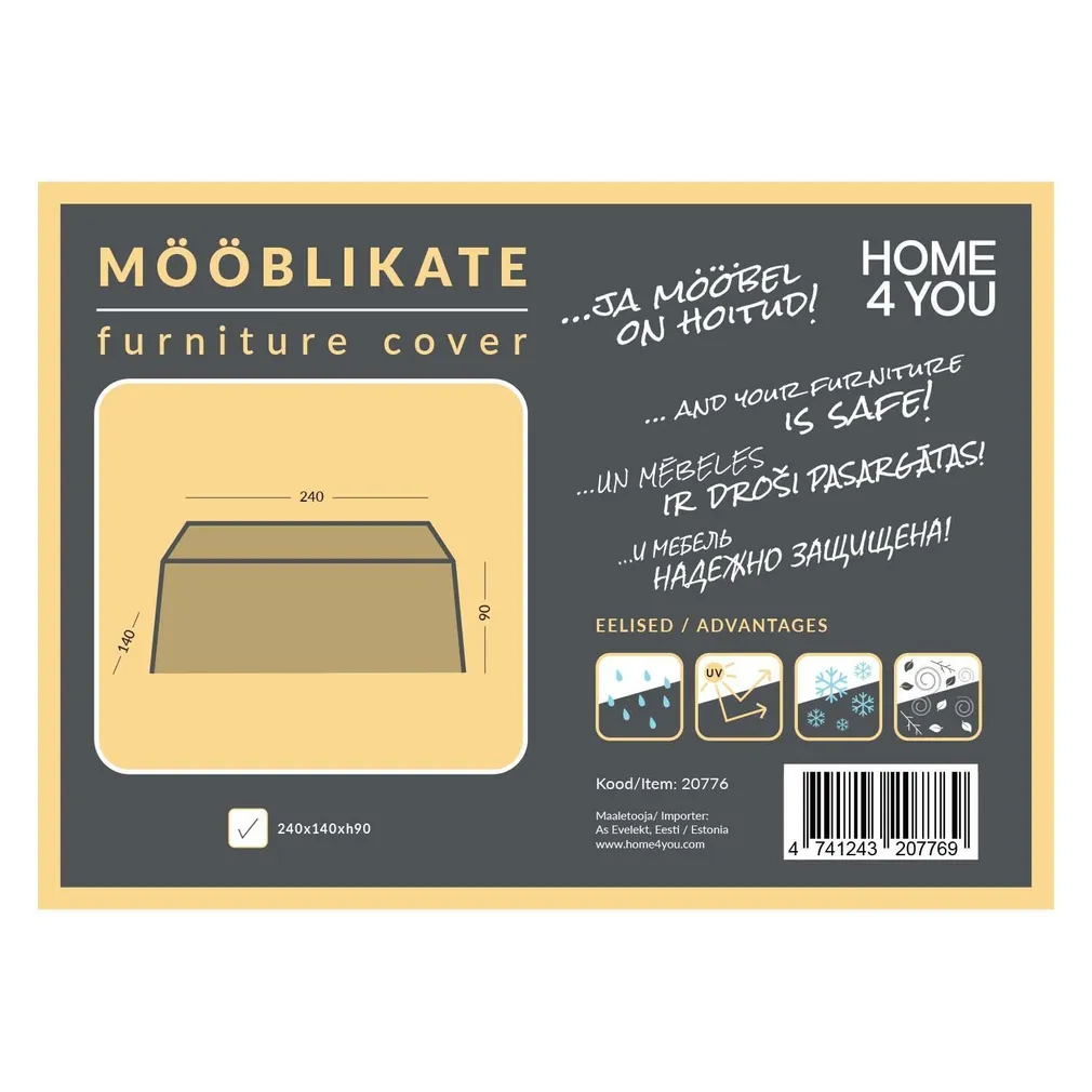 MÖÖBLIKATE 240X140X90CM