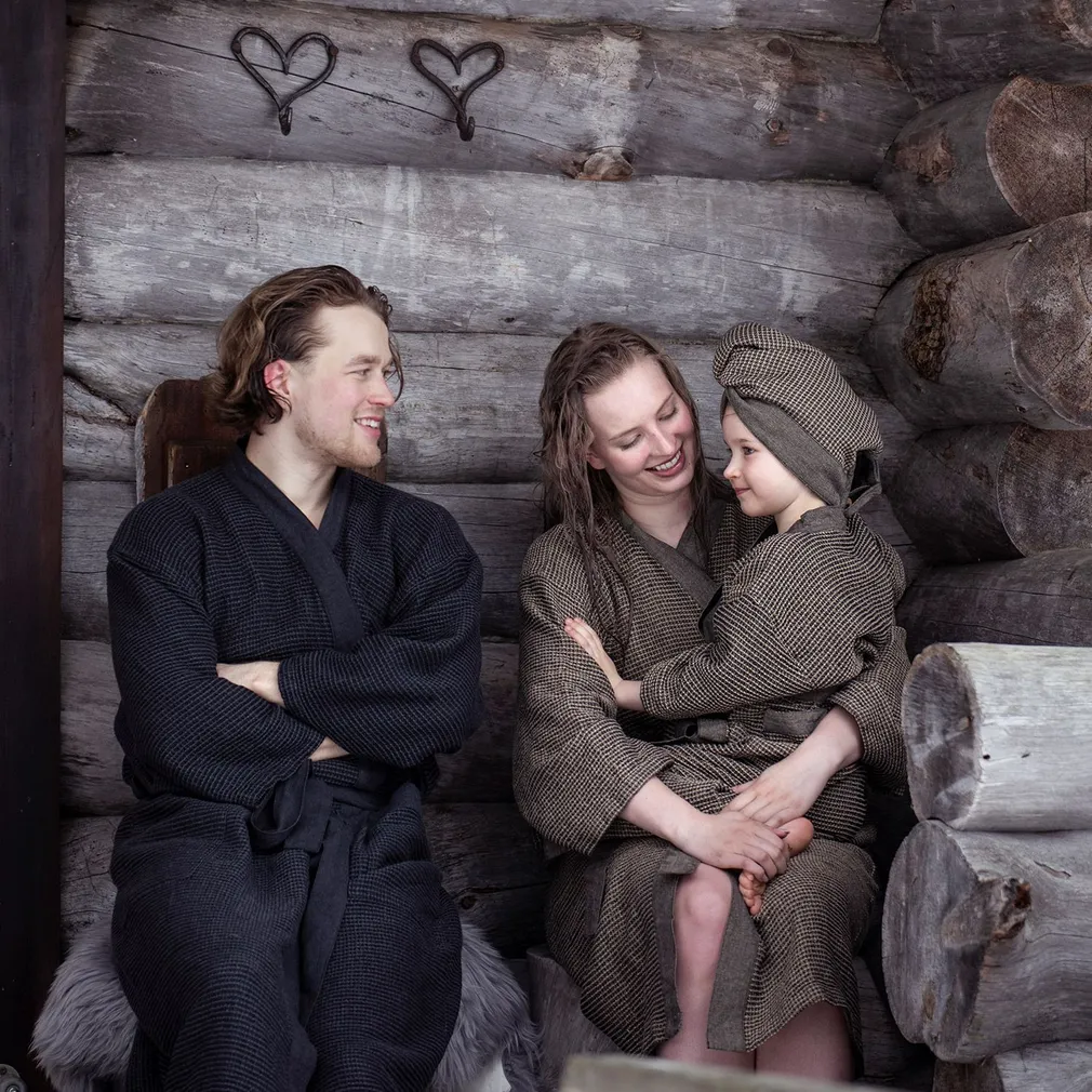 HOMMIKUMANTEL RENTO GREY L/XL