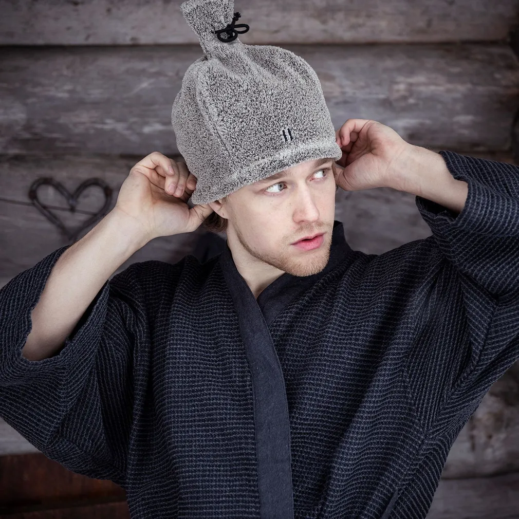 HOMMIKUMANTEL RENTO GREY L/XL