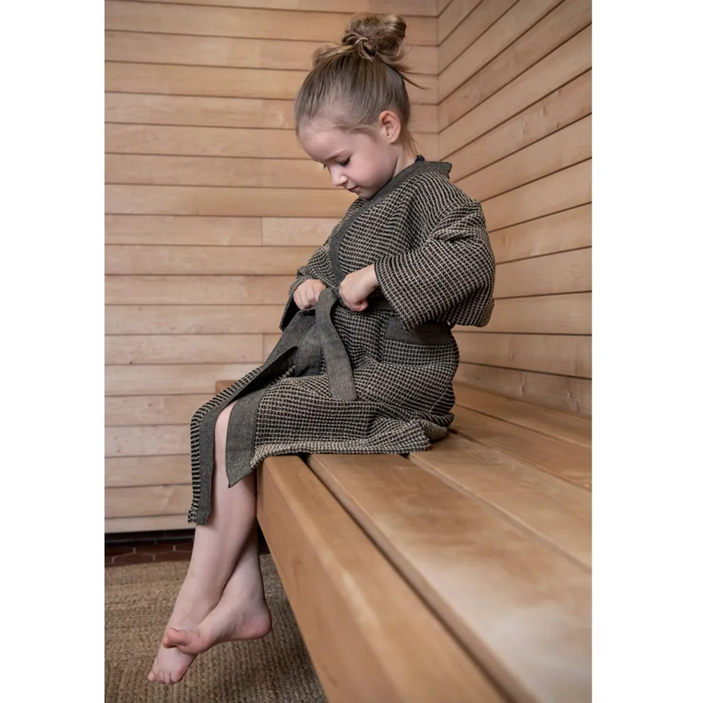 HOMMIKUMANTEL RENTO BROWN LASTE L/XL