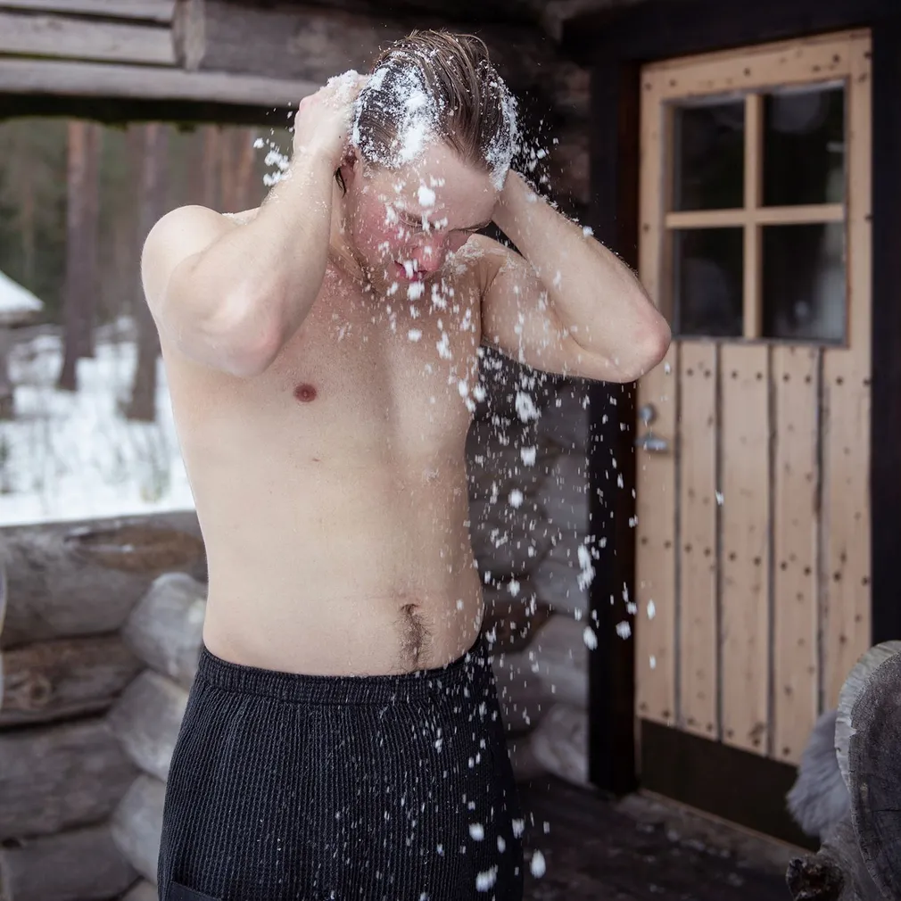 SAUNASEELIK MEESTELE RENTO GREY