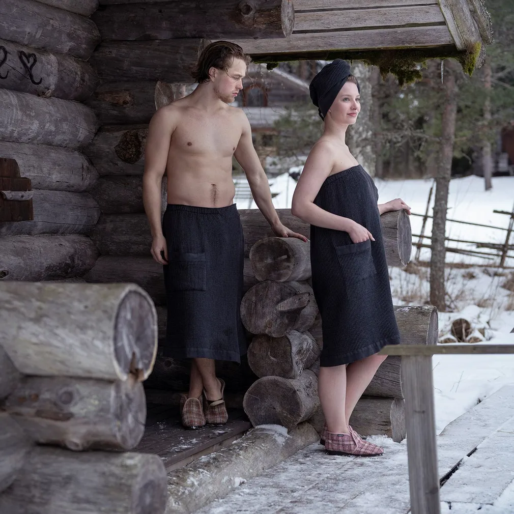 SAUNASEELIK MEESTELE RENTO GREY