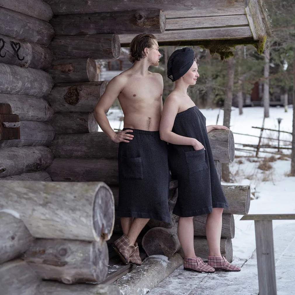 SAUNASEELIK MEESTELE RENTO GREY