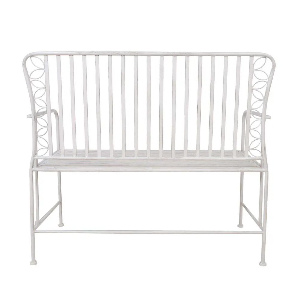 PINK JASMINE 103X50XH93CM ANTIIKVALGE METALL