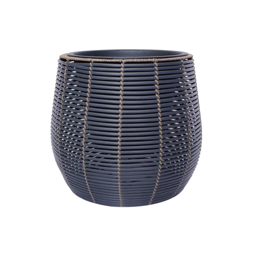 LILLEPOTT WICKER D45XH40CM MUST/PRUUN