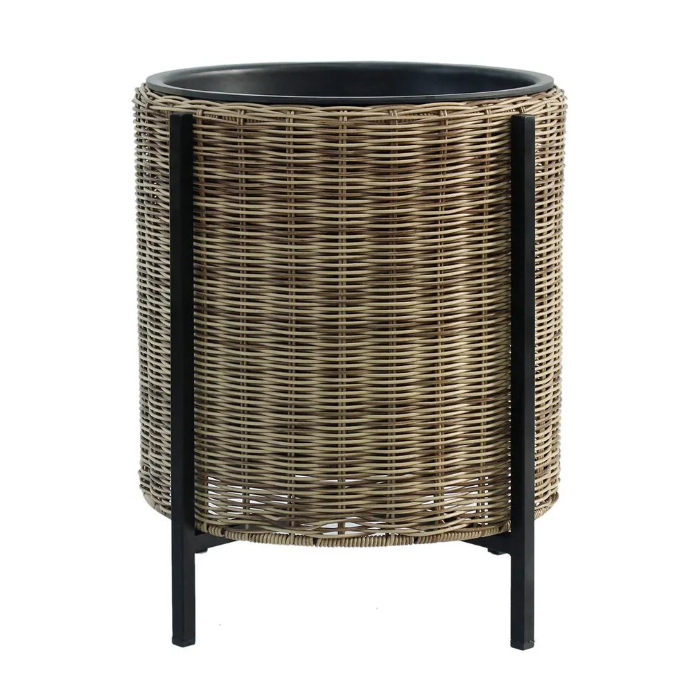 LILLEPOTT WICKER ALUSEGA D39XH45CM HELEPRUUN