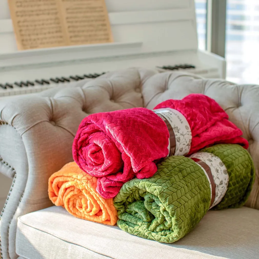 PLEED LIISA XL 200X230CM ORANŽ