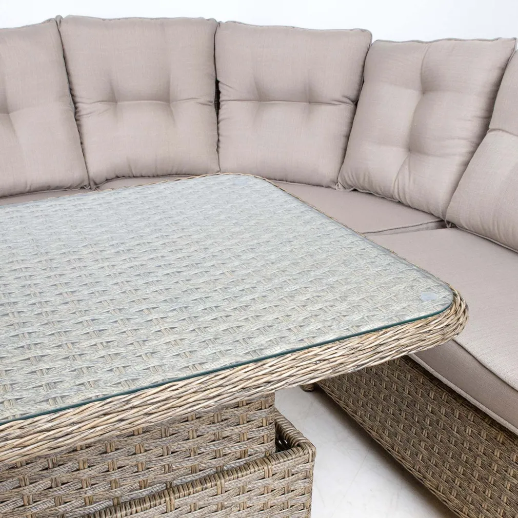 AIAMÖÖBLIKOMPLEKT PACIFIC, LAUD, NURGADIIVAN