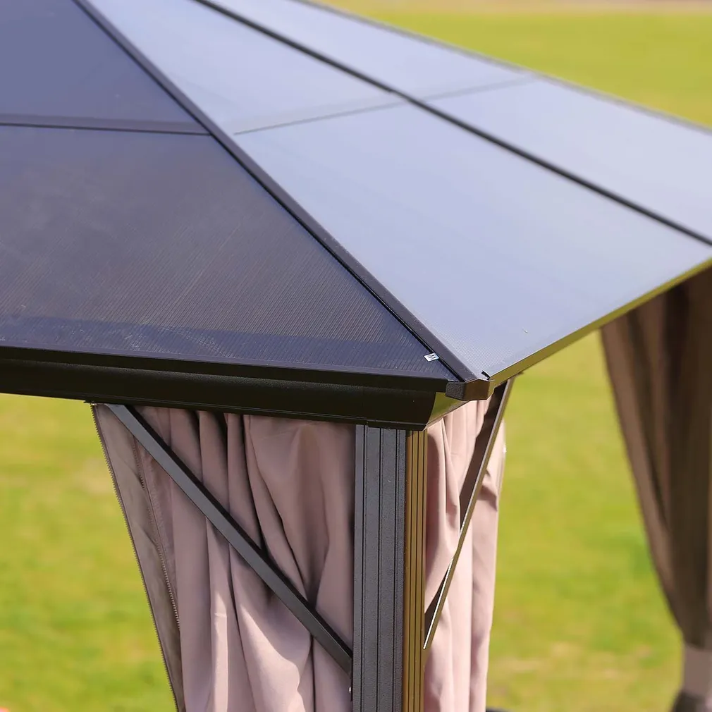 VARIKATUS SUNSET 3X3XH2,67M PRUUN/TAUPE