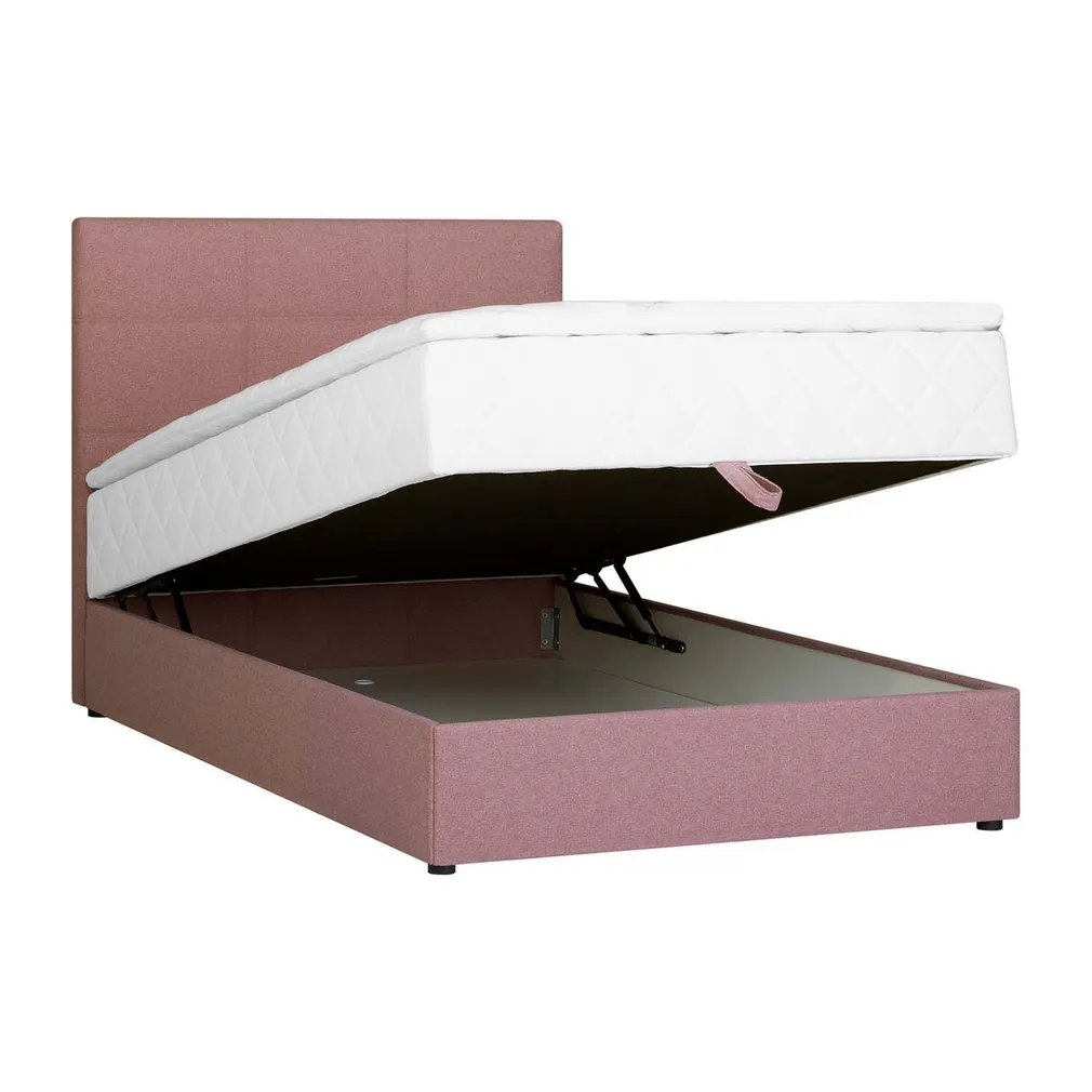 KONTINENTAALVOODI LEVI 120X200CM MADRATSIGA