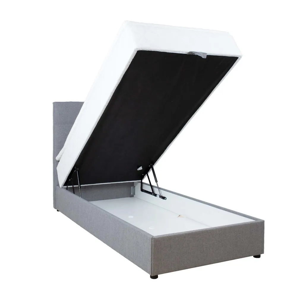 KONTINENTAALVOODI LEVI 90X200CM MADRATSIGA