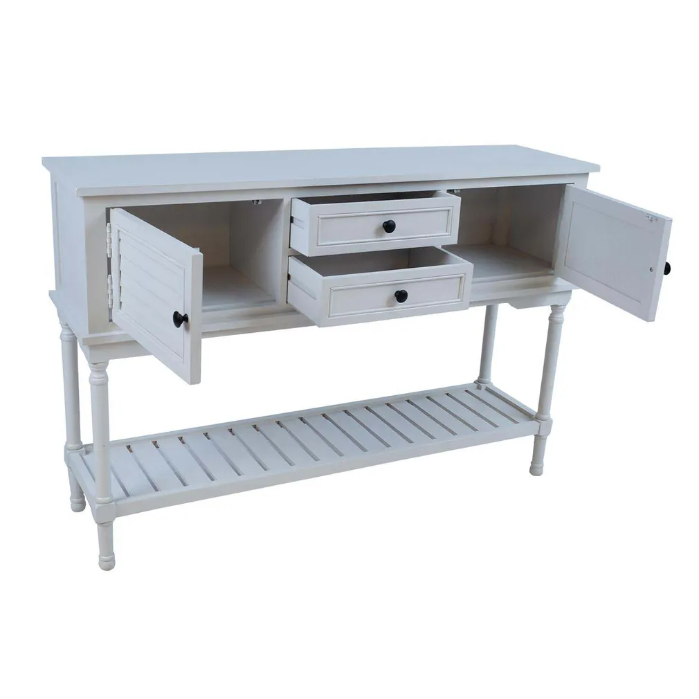 ABILAUD MELDON 120X33XH81CM VALGE