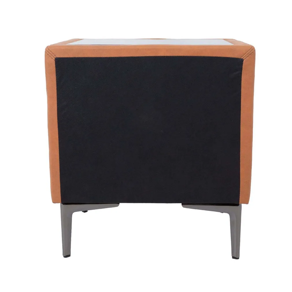 ÖÖKAPP LENA 50,5X41XH54CM KONJAKIPRUUN