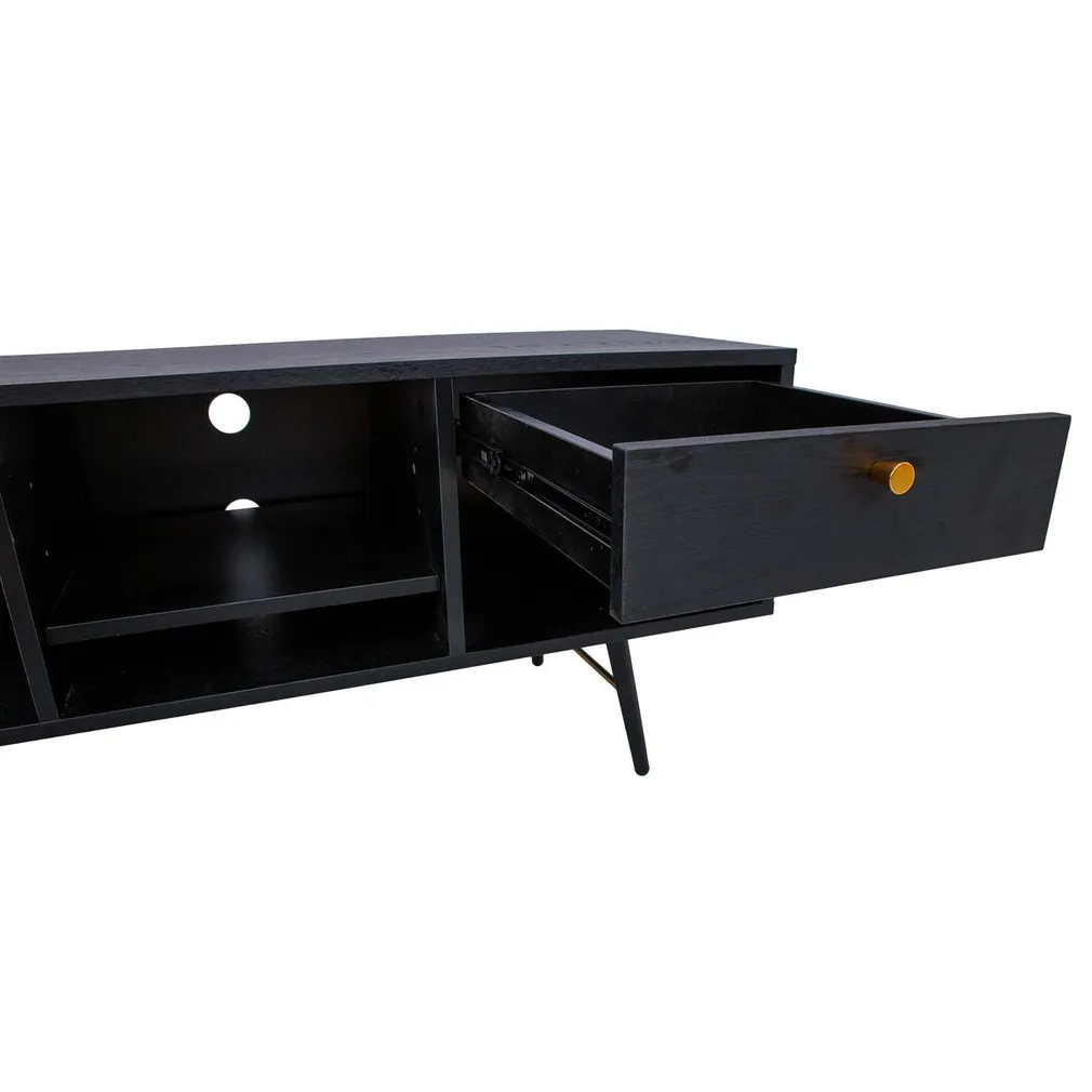 TV-LAUD LUXEMBOURG 150X40XH50CM MUST