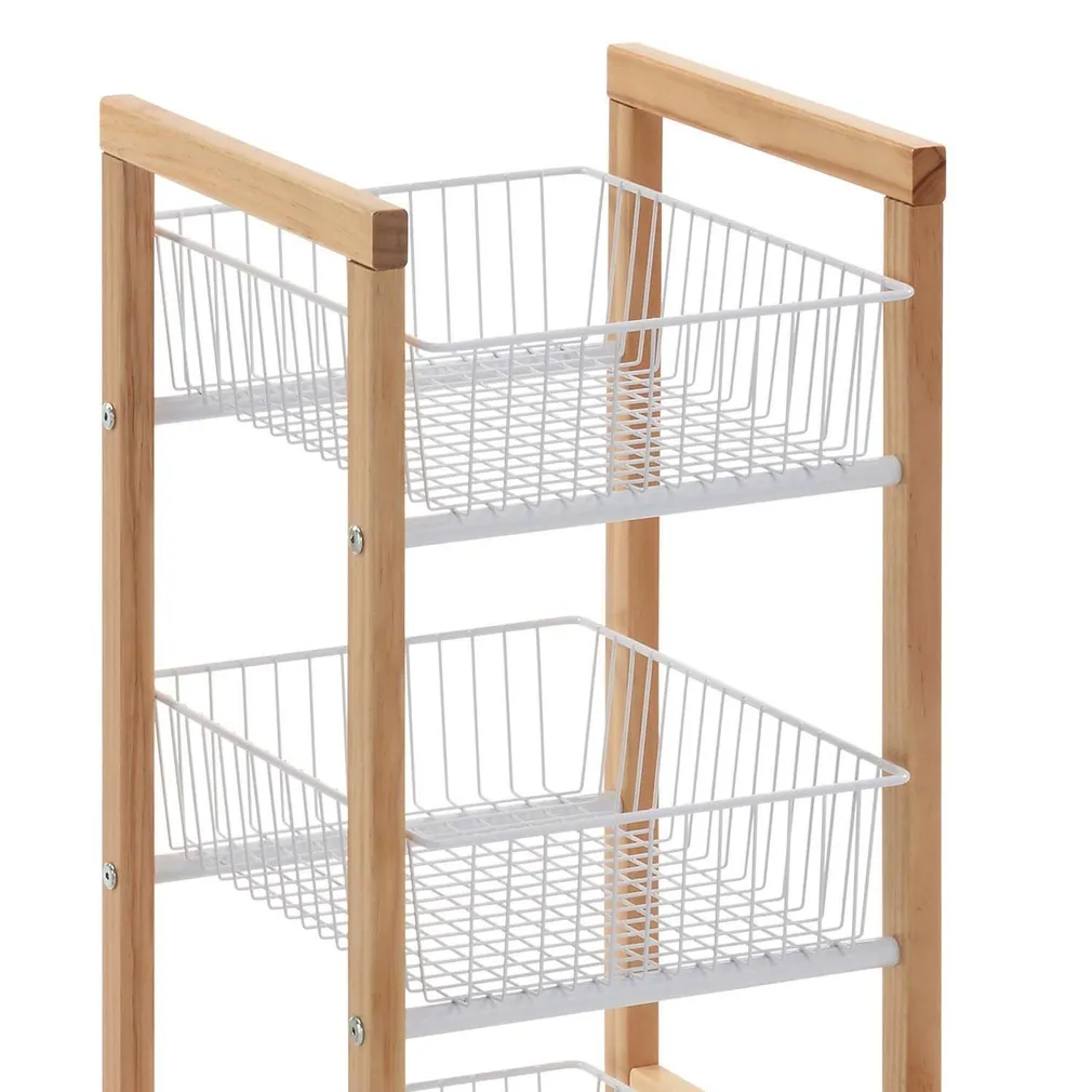 RIIUL BREN 32X37XH81CM VALGE/NATURAALNE