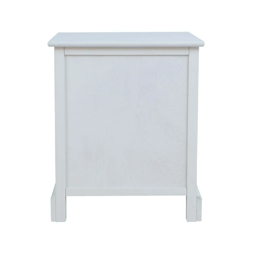 ÖÖKAPP MELDON 45X35XH55CM VALGE