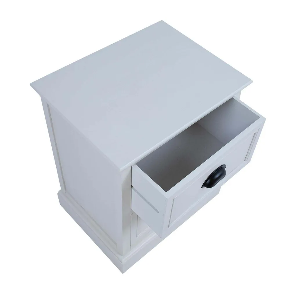 ÖÖKAPP MELDON 45X35XH55CM VALGE