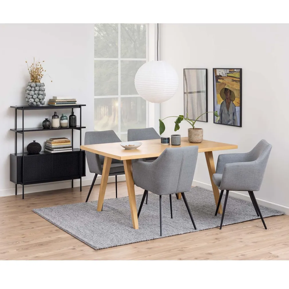 RIIUL ANGUS 94X27XH114CM MUST