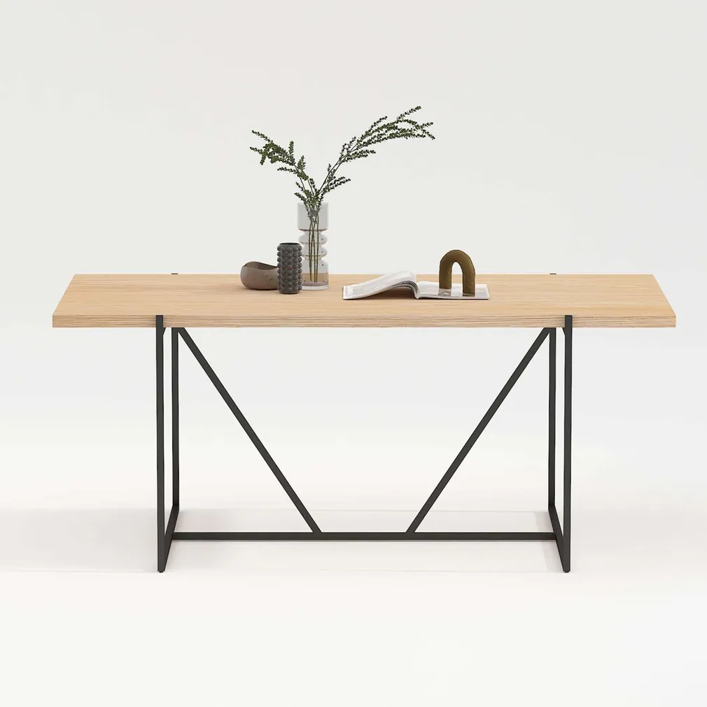 SÖÖGILAUD CINDY 160X90XH75CM MELAMIIN TAMM