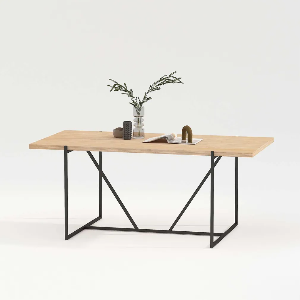 SÖÖGILAUD CINDY 180X90XH75CM MELAMIIN TAMM