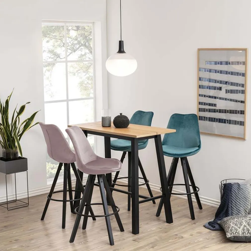 BAARILAUD CHARA 117X58XH105CM TAMM/MUST