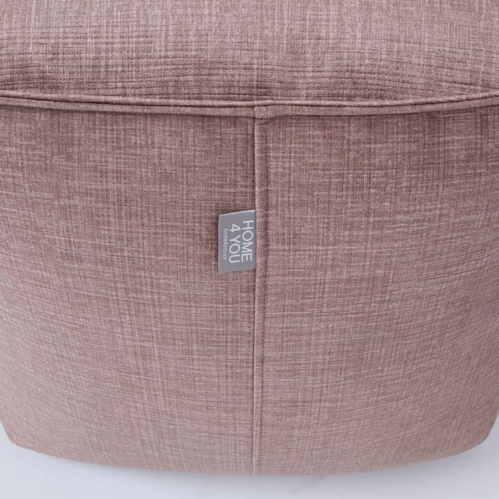 TUMBA VOSS 55X55XH45CM ROOSA