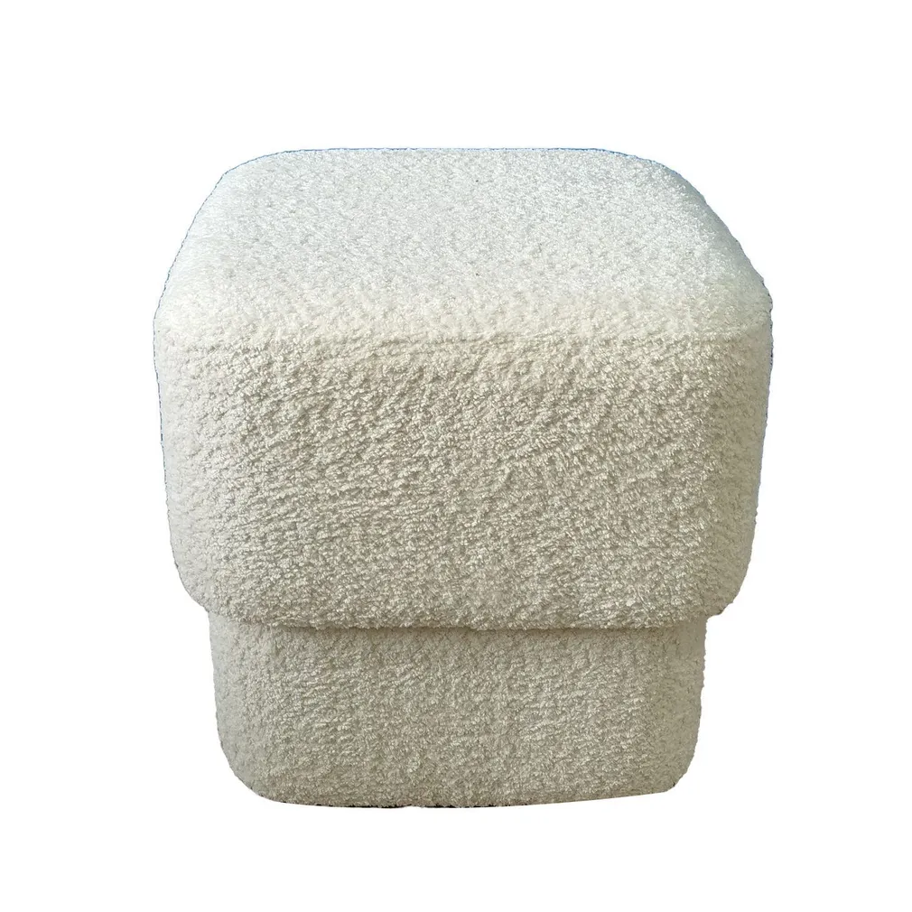 TUMBA LAURA 40X40XH40CM VALGE