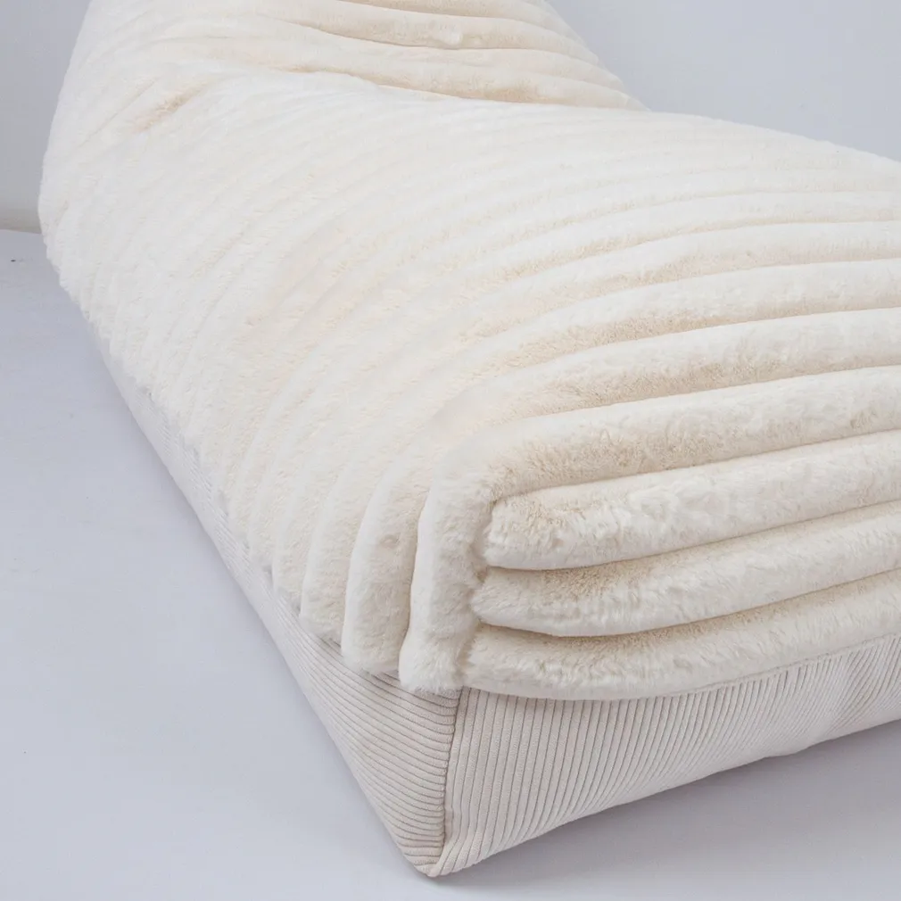 KOTT-TOOL FJORD 130X80X20/70CM VALGE