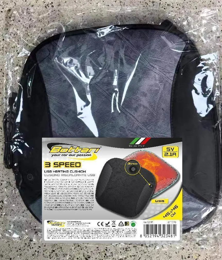 ISTMESOOJENDUSPADI BOTTARI 45X46CM USB JUHTMEGA