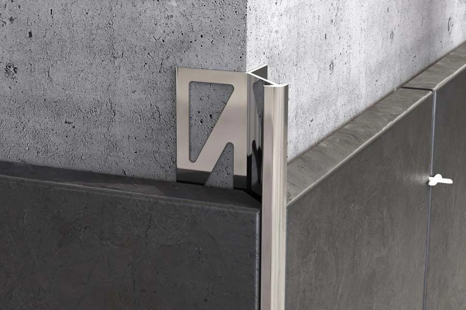 PLAADILIIST CEZAR KITSAS ALUMIINIUM 12X12X2500MM ANODEER. LÄIKIV HÕBE