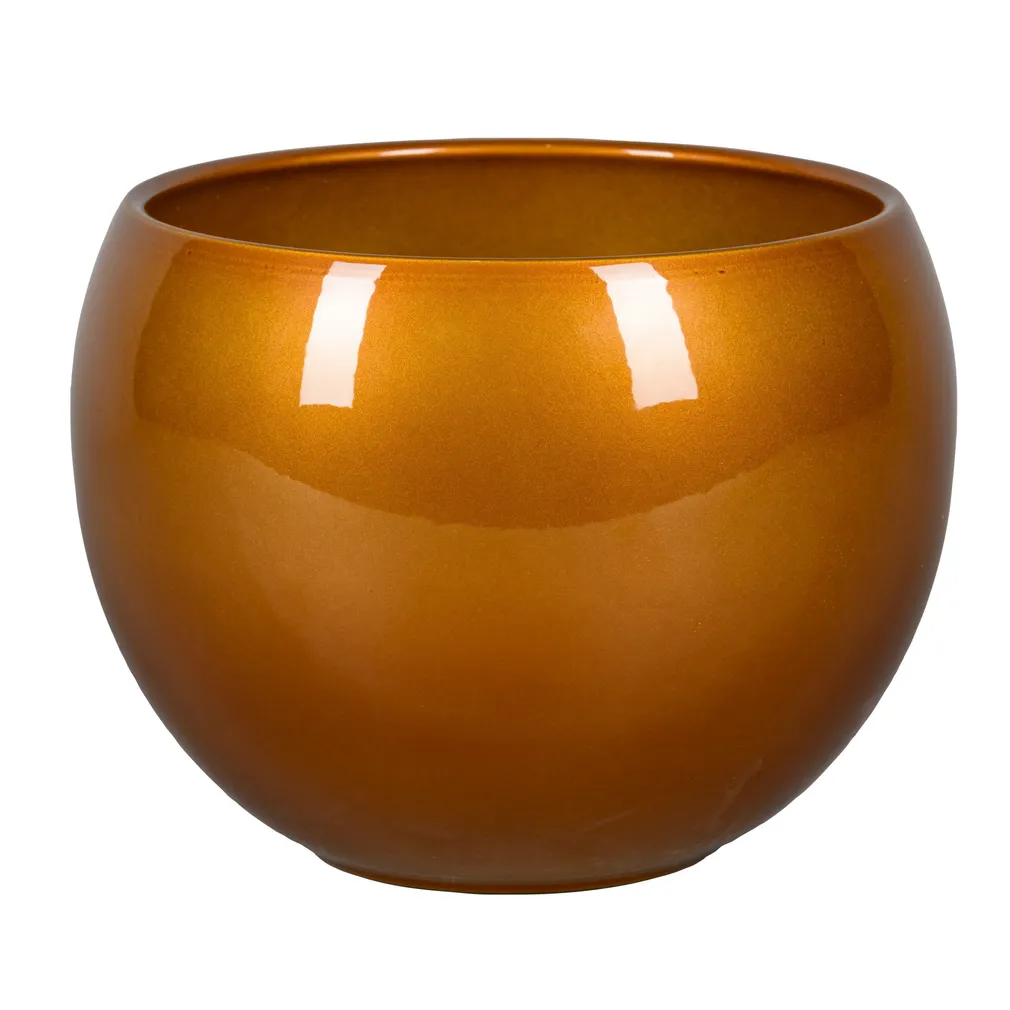 KERAAMILINE ÜMBRISPOTT NDT LUNA D 16,8X12,5CM,SÄRAV MEREVAIK