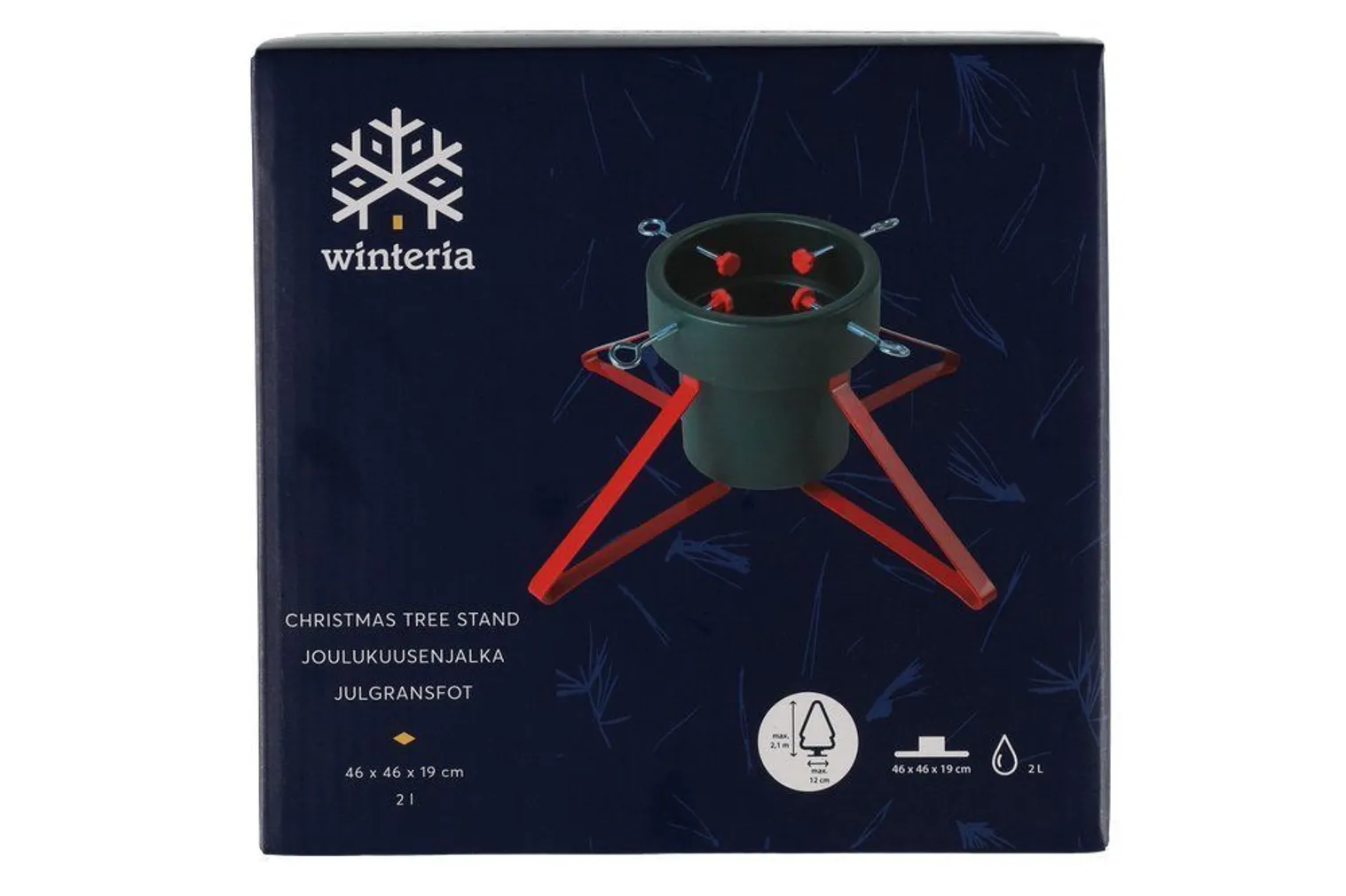 KUUSEJALG WINTERIA PUULE KUNI 2,1M MEDIUM ROHELINE