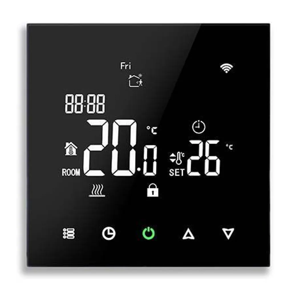 WIFI TERMOSTAAT NORDLINE NL210, 230V;3A, MUST