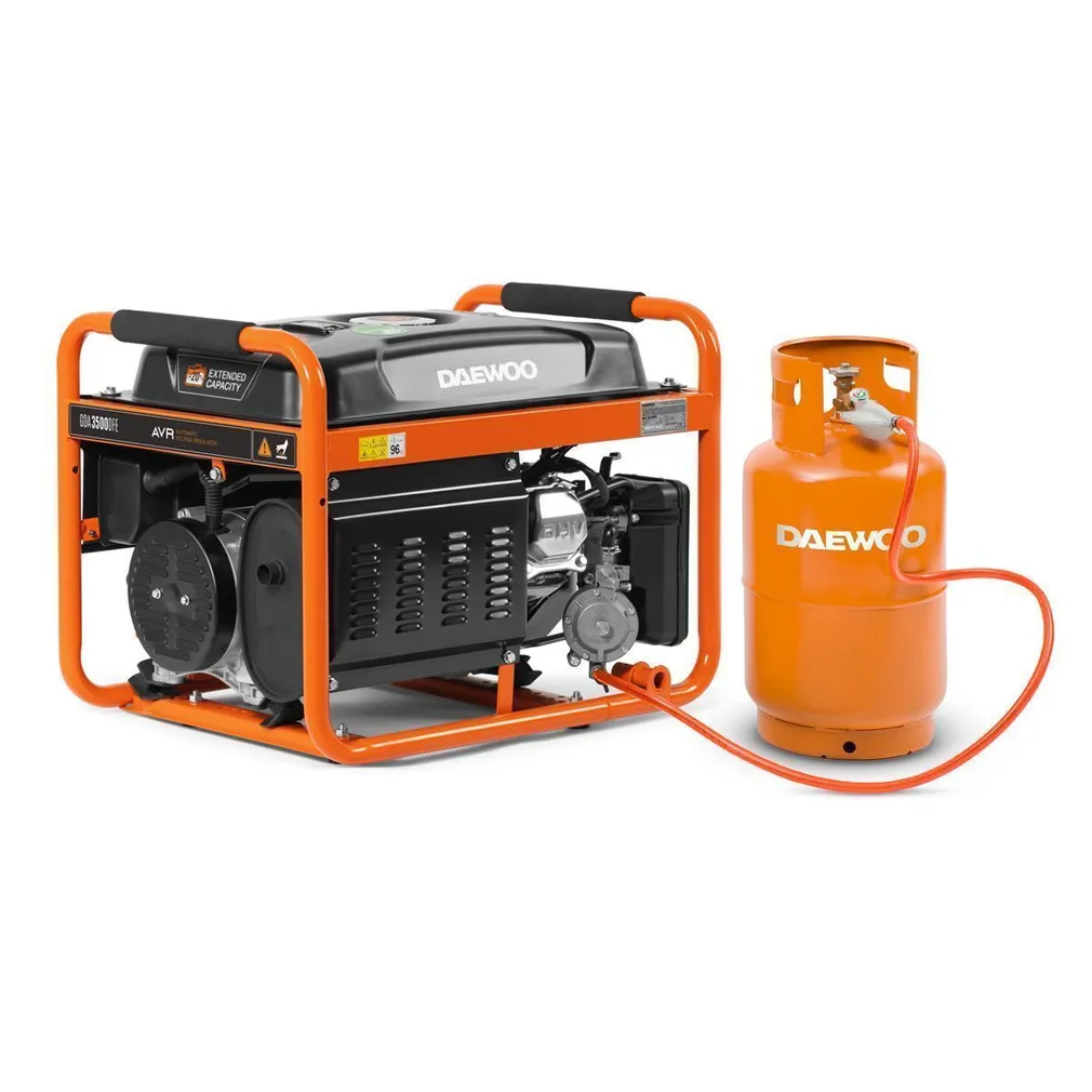 BENSIINIMOOTORIGA GENERAATOR DAEWOO GDA 3500DFE