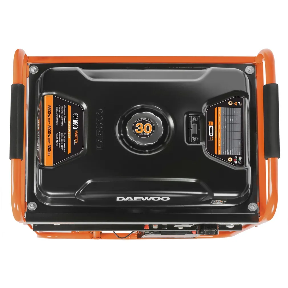 BENSIINIMOOTORIGA GENERAATOR DAEWOO GDA 6500