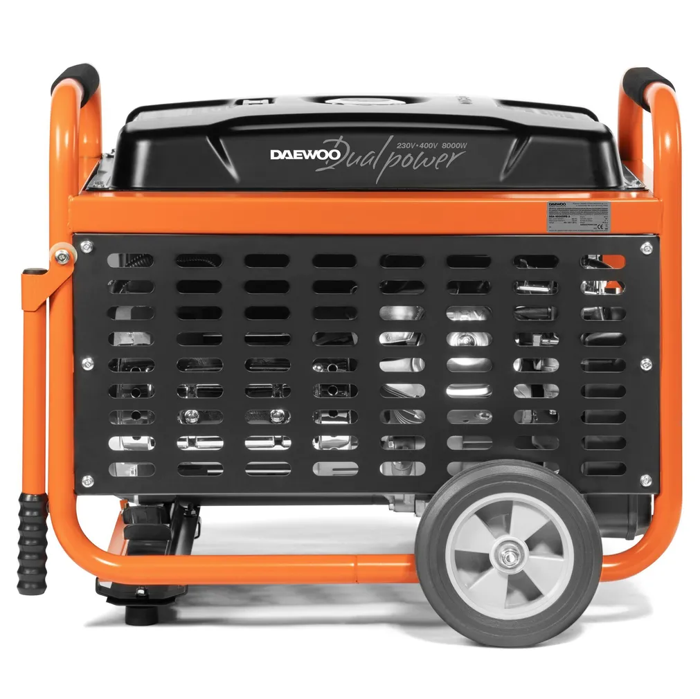 BENSIINIMOOTORIGA GENERAATOR DAEWOO GDA 9500DPE-3
