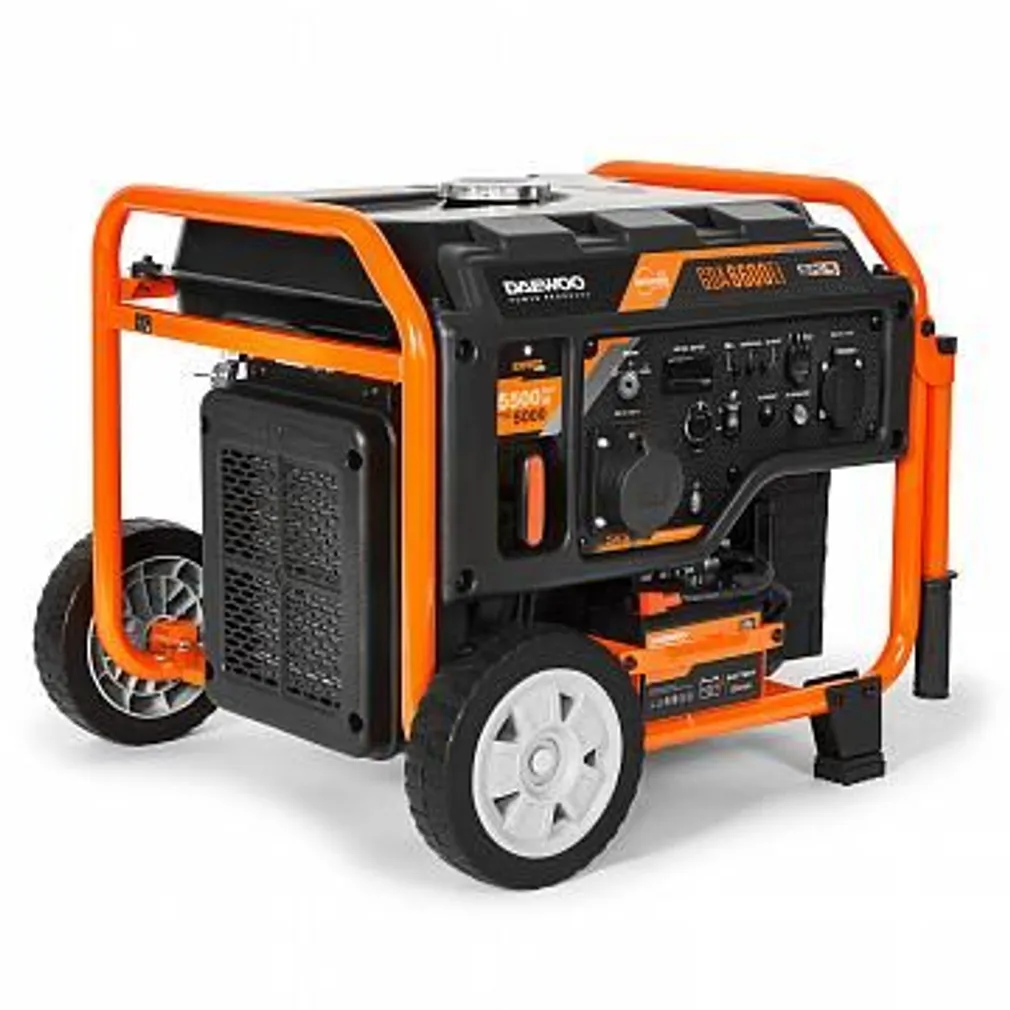 BENSIINIMOOTORIGA INVERTERGENERAATOR DAEWOO GDA 6600EI