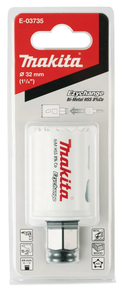 AUGUSAAG MAKITA EZYCHANGE 32MM BI-METALL