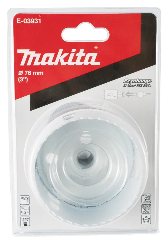 AUGUSAAG MAKITA EZYCHANGE 76MM BI-METALL