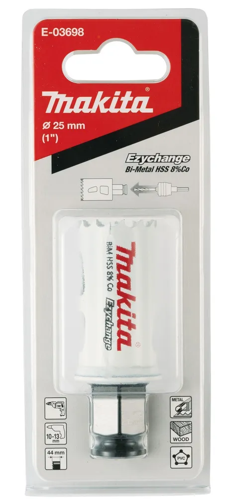 AUGUSAAG MAKITA EZYCHANGE 25MM BI-METALL